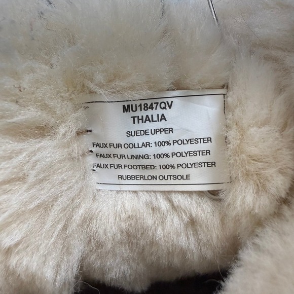 LAMO Thalia Cozycore Faux Fur Lined Suede Ankle Boots Winter Y2K Womens Size 8 - Picture 10 of 10